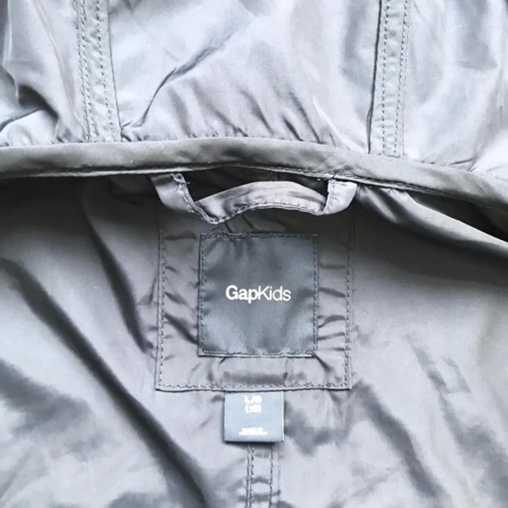 Gapkids indigo blue windbreaker Jacket EUC L(10Y)